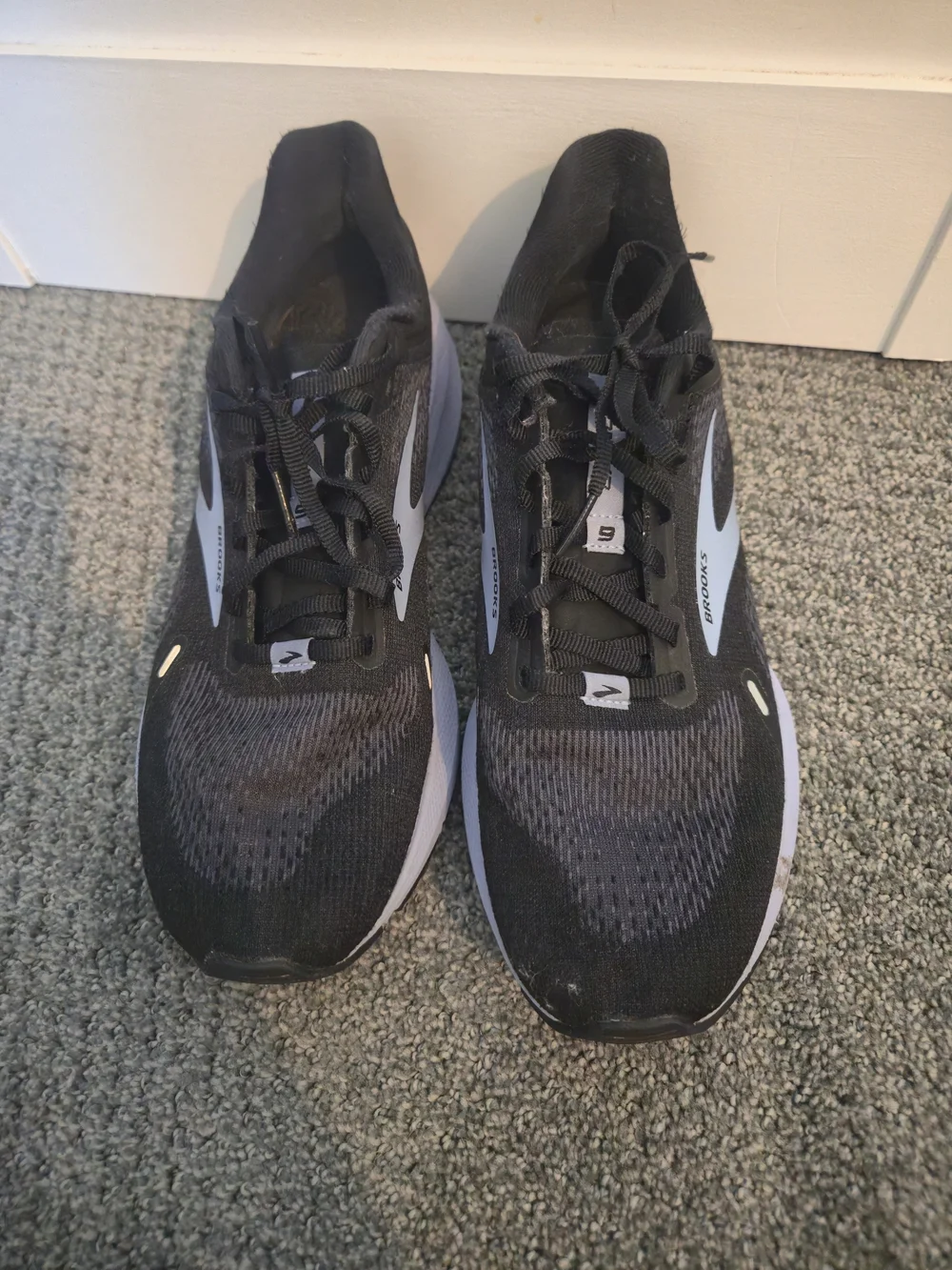 Brooks Women's Black and Purple Running Shoes